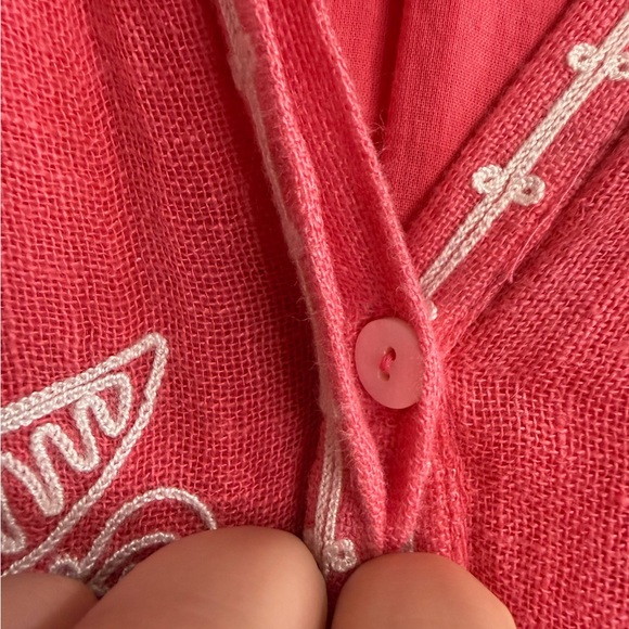 Tommy Bahama Linen Gauze Tunic Swim Cover-up Dress - Picture 8 of 14